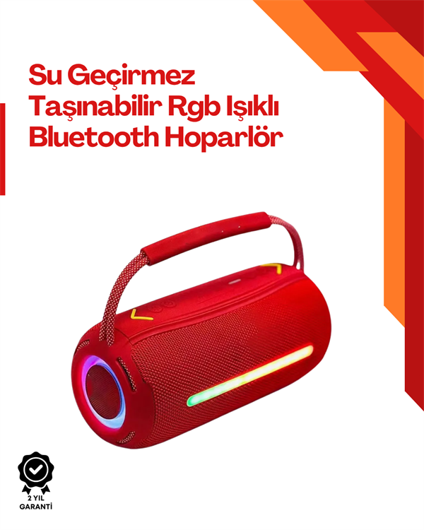 IPX6 Suya Dayanıklı Açık Hava Hoparlörü - Image 1