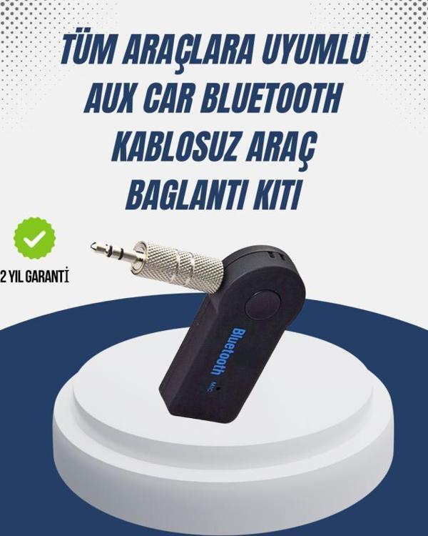 Bluetooth Destekli AUX Müzik ve Konuşma Cihazı - Image 1