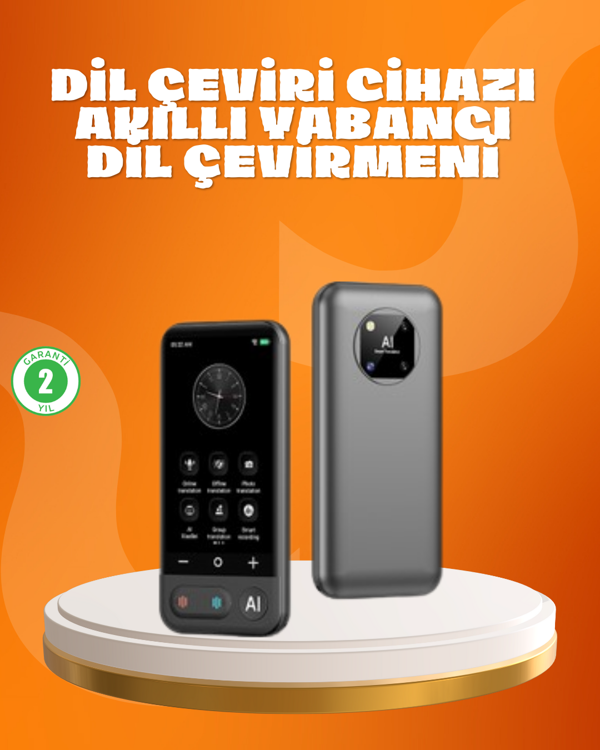 Seyahat ve İş İçin Çok Dilli Taşınabilir Çeviri Makinesi - Image 1