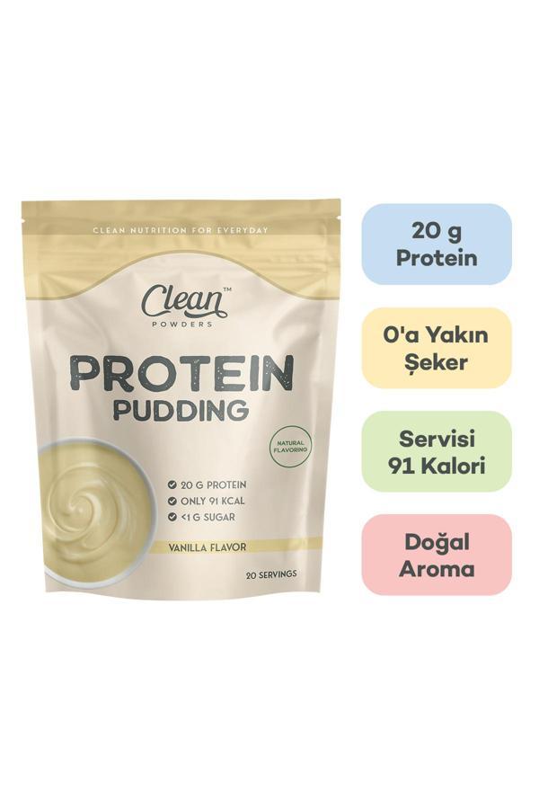 Clean Powders Protein Pudding 500 Gr - Vanilya - Image 1
