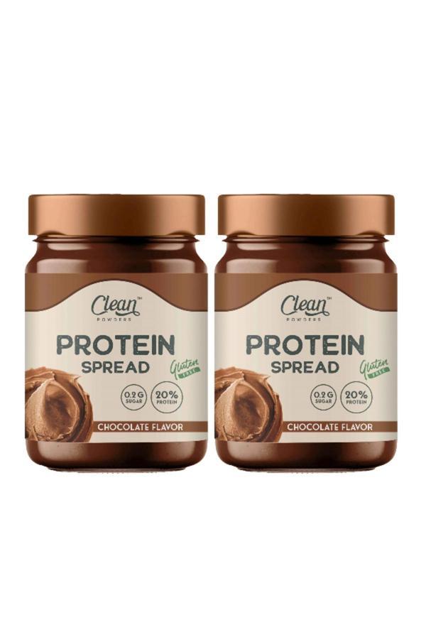 Clean Powders Proteinli Çikolatalı Fındık Kreması (Protein Spread) 350 Gr - ( 2Adet ) - Image 1