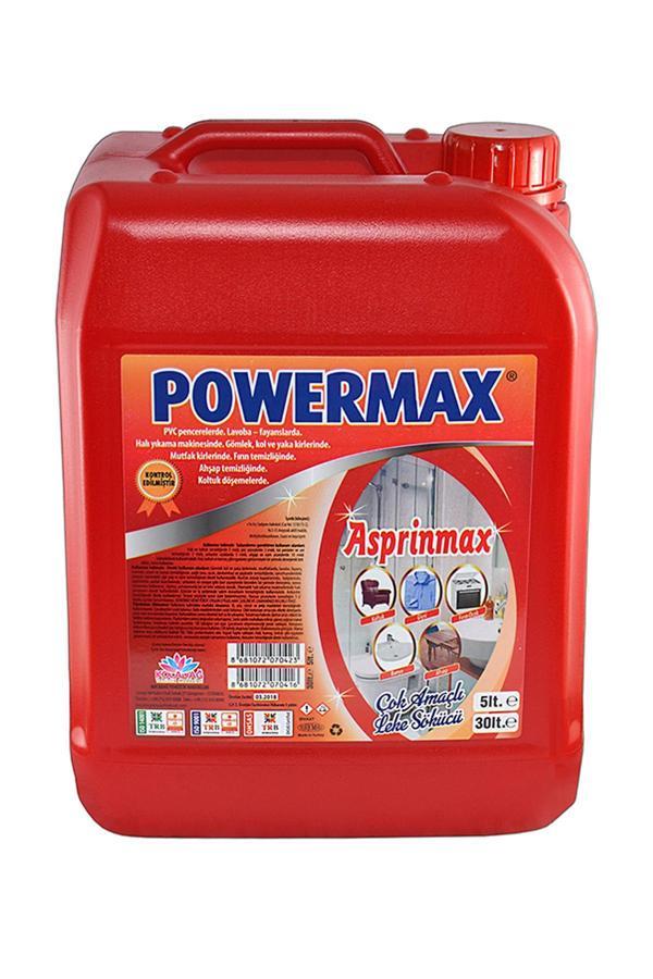 Powermax Asprinmax Çok Amaçlı Leke Temizleyici 5 Lt - PWRMX025 - Image 1