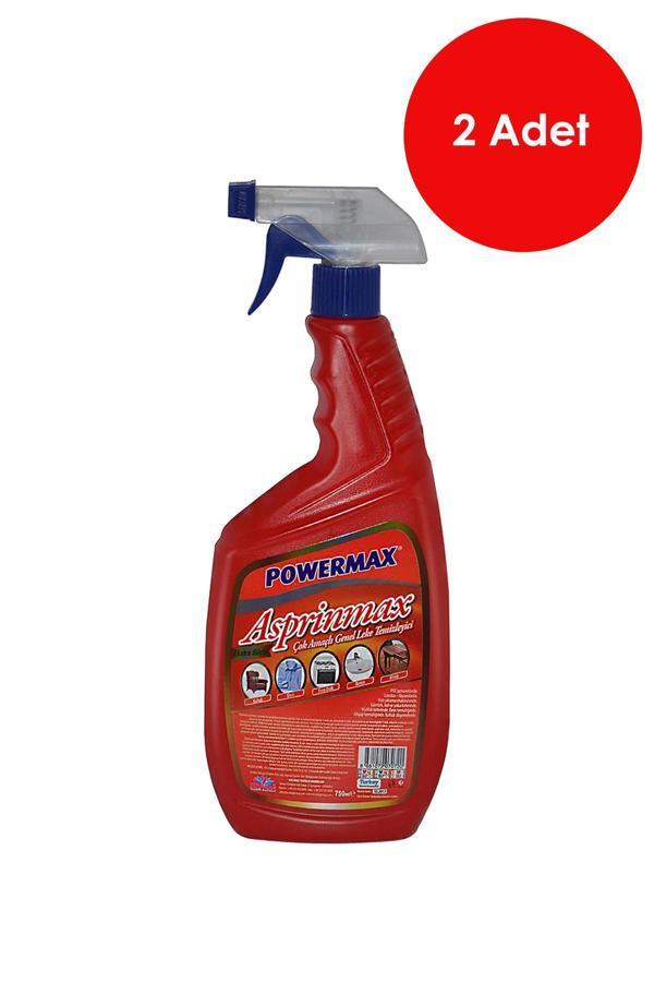 2 Adet Powermax Asprinmax Çok Amaçlı Leke Temizleyici 750 gr - PWRMX026 - Image 1