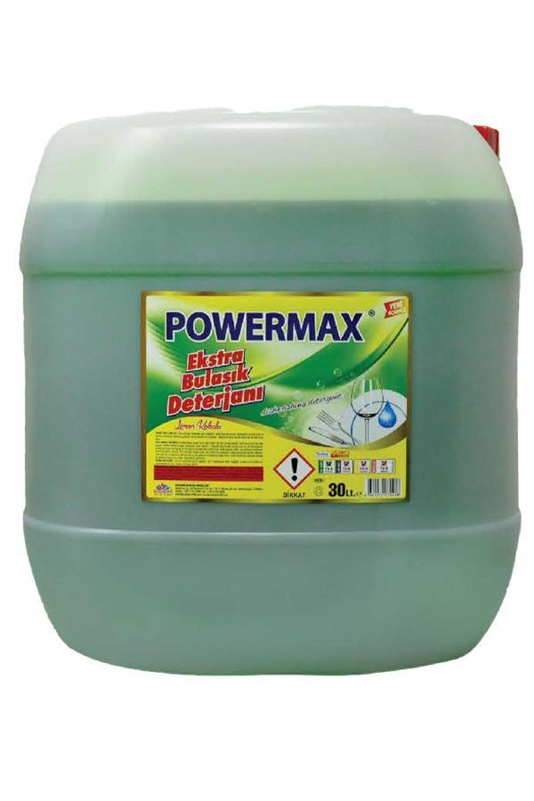 Powermax  Limon Kokulu Elde Yıkama Bulaşık Deterjanı 30 Litre - PWRMX040 - Image 1