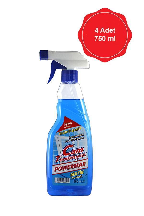 4 Adet Powermax Cam Temizleyici 500 ml -PWRMX015 - Image 1