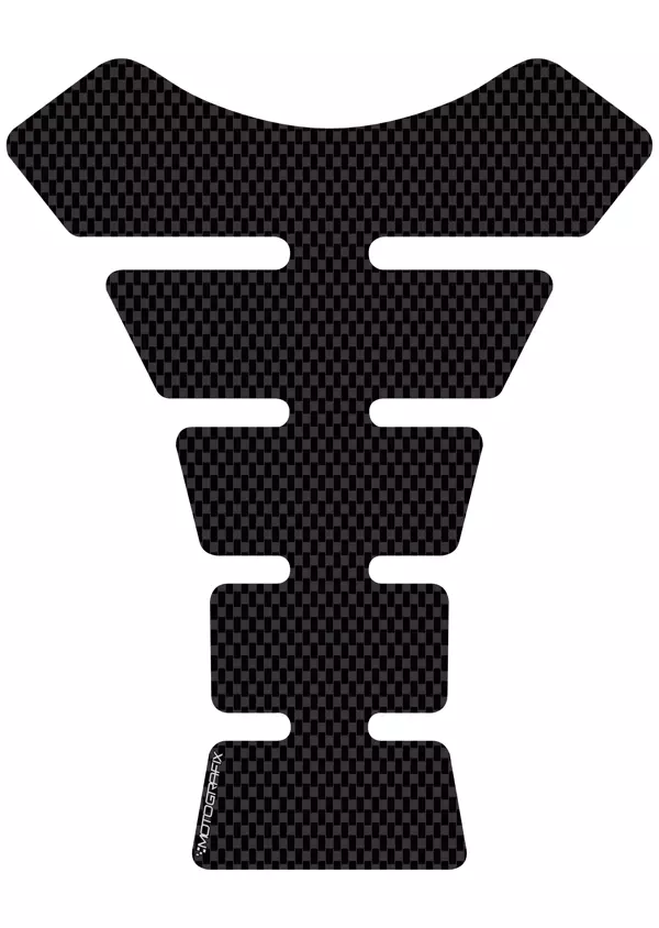 Motografix Plain Spine Carbon Tankpad - Image 1