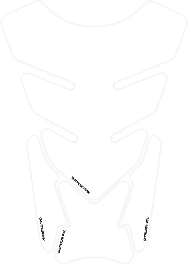 Motografix Plain Quadrapad Transparent Tankpad - Image 1