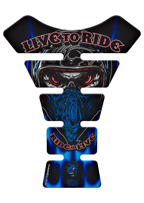 Motografix Live to Ride Tankpad - Image 1