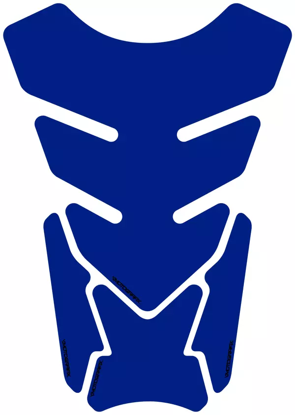 Motografix Plain Qudrapad Blue Tankpad - Image 1