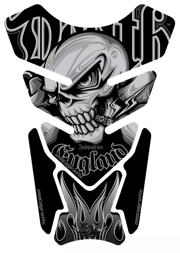 Motografix Death Industries England Tankpad - Image 1