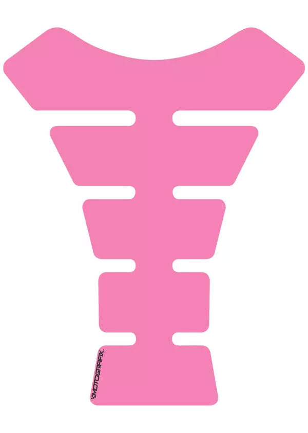 Motografix Plain Spine Pink Tankpad  - Image 1