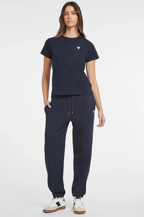 Guess Jeans Kadın Lacivert Regular Fit Eşofman Altı W4YB33KC811-A71W - Image 1