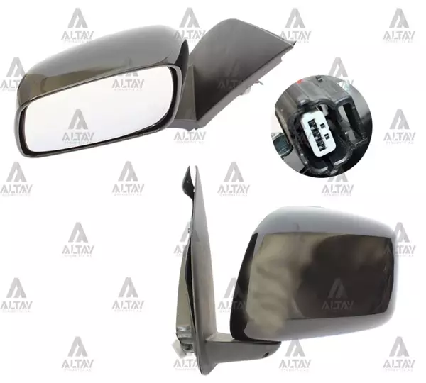 AYNA DIŞ DİKİZ PICKUP 2006 NAVARA ELEKTRİKLİ SİYAH SOL 96302 41010A - Image 1