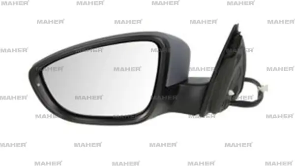 AYNA DIŞ DİKİZ PASSAT 2010-2014 ELEKTRİKLİ, ISITMALI, ASTARLI, KATLANIR, HAFIZALI, YAN-ALT LAMBALI SOL 3AB857507D9B9 - Image 1