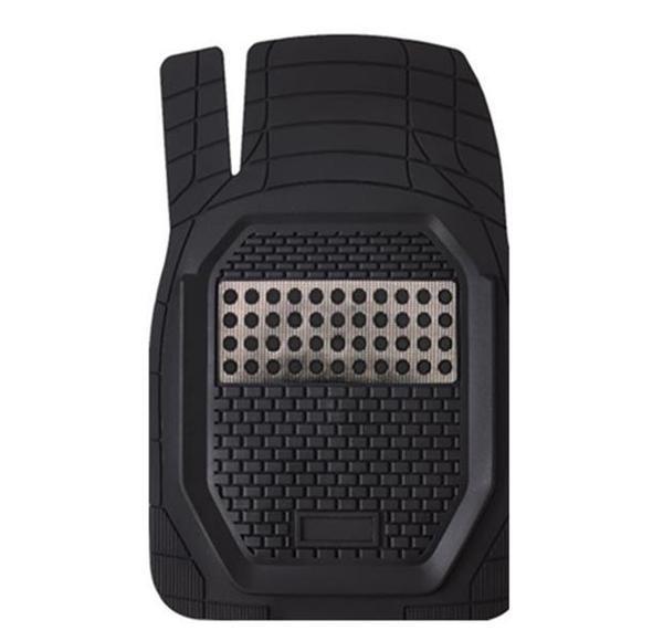 KNK PASPAS HASIRLI PLUS KULAKLI PASPAS KROMLU SİYAH KROM MAVİ ÖN : 73CMX51CM ARKA: 48CMX50CM - Image 1