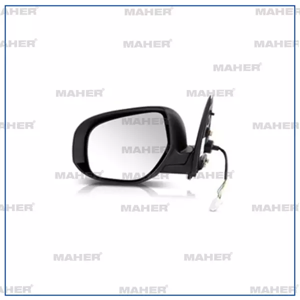 AYNA DIŞ DİKİZ L-200 2019-2023 ELEKTRİKLİ ISITMALI SİNYALLİ OTOMATİK KATLANIR 7 FİŞLİ KROM SAĞ 7632B692 - Image 1