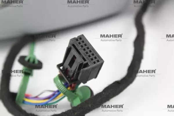 AYNA DIŞ DİKİZ JETTA 2011-2015 ELEKTRİKLİ, ISITMALI, ASTARLI, KATLANIR, YAN-ALT LAMBALI SOL 5C7857507C - Image 1