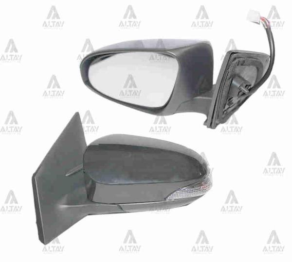 AYNA DIŞ DİKİZ COROLLA 2013 ELEKTRİKLİ ISITMALI SİNYALLİ OTOMATİK KATLANIR 9 FİŞLİ SOL 87940 02F80 - Image 1