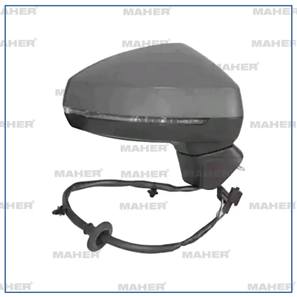 AYNA DIŞ DİKİZ A3 HB 2013-2020 ELEKTRİKLİ,ISITMALI, SİNYALLİ ASTARLI, KATLANIR, HAFIZALI SAĞ 851857410G9B9 - Image 1