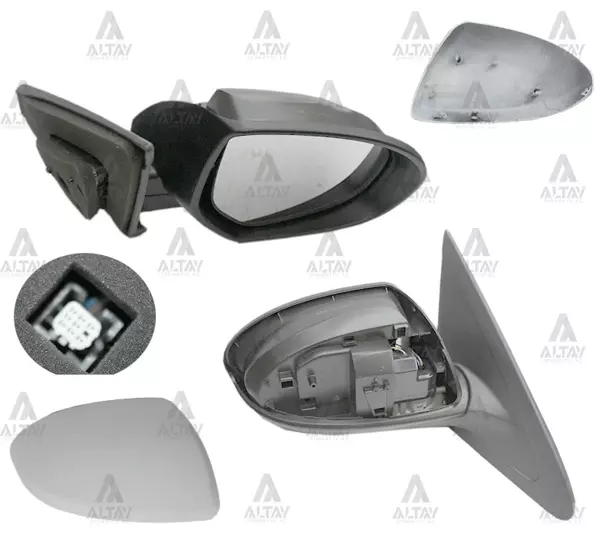 AYNA DIŞ DİKİZ MAZDA 3 2009-2013 ELEKTRİKLİ ISITMALI OTOMATİK KATLANIR SİNYALSİZ SAĞ BCD2 69 12ZD - Image 1