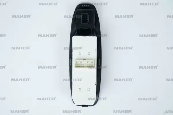 DÜĞME CAM AÇMA ACCENT 2003-2006 AYNA AYAR DÜĞMESİZ SİYAH SOL 93570 25005PK - Image 1