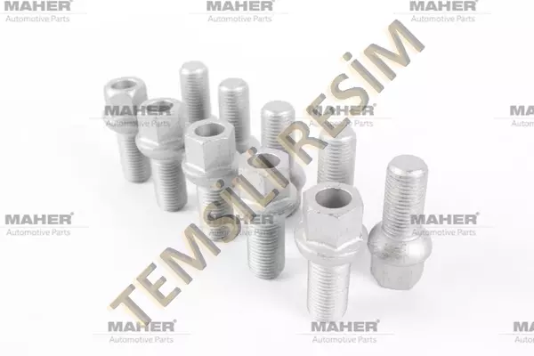 BİJON SAPLAMA TRANSPORTER T4 / SHARAN 1990-2003 14*58 MM 701601139B (10 ADET) - Image 1