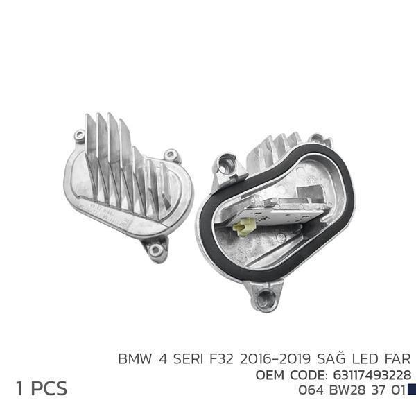 BMW 4 SERI F32 2016-2019 SAĞ LED MODÜL 63117493228 63117493228 - Image 1