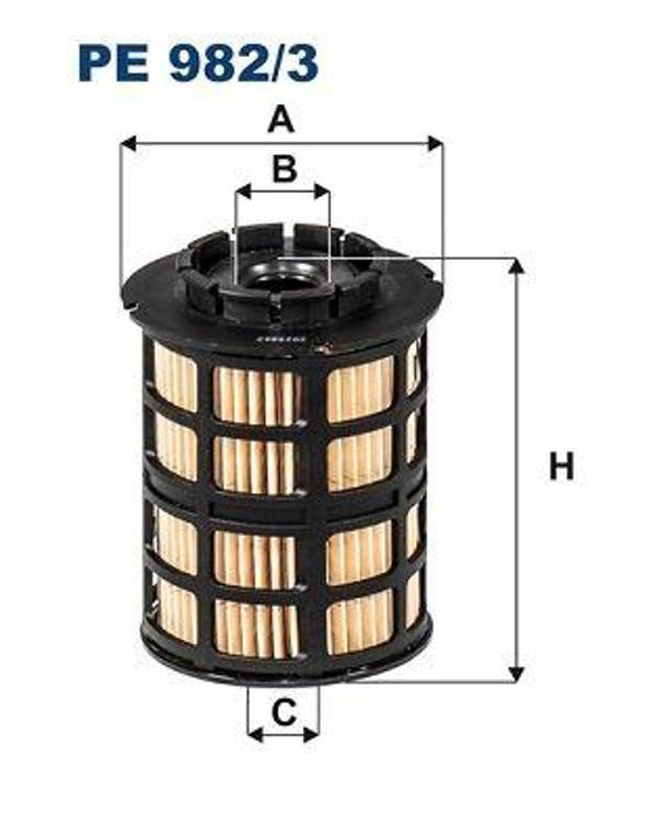 MAZOT FİLTRESİ OPEL MOKKA-MOKKA 10 2013 A16DTH B16DTH AVEO T300 1.3DIESEL-TRAX 2013-2018 B16DTH 96896403 42441041 818013 - Image 1