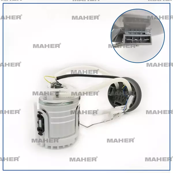 DEPO ŞAMANDIRASI KOMPLE GOLF3 / POLO / POLO CLASSİC 1995-1998 AFT-AEE 3 BAR 1H0919051AK - Image 1