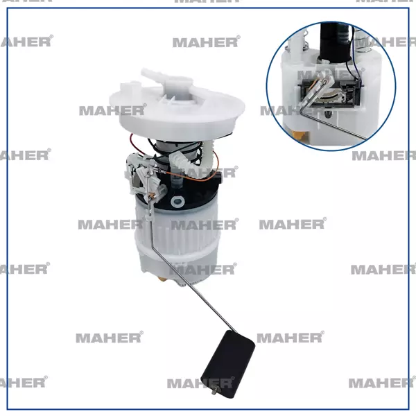 DEPO ŞAMANDIRASI KOMPLE FİESTA / FUSİON 2002-2008 1.4-1.6 BENZİNLİ 2S619H307CF - Image 1