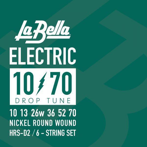 LA BELLA ELEKTRO GİTAR TELİ D DROP 10-70 HRS-D2 - Image 1