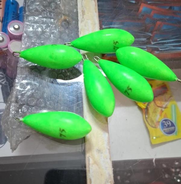 Surf Olta Kurşunu Yeşil UV Renkli 125GR 1 Adet - Image 1