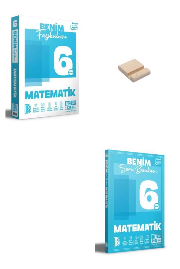 Benim Hocam 6. Sınıf Matematik Fasikülüm ve Soru Bankam + Telefon Standı - Benim Hocam Yayınları - Image 1