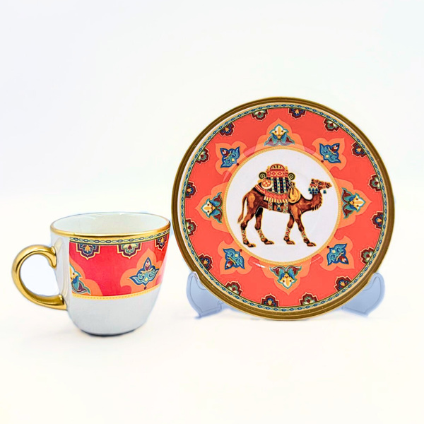 Semerkant 6'lı Kahve Fincan Takımı - Image 1