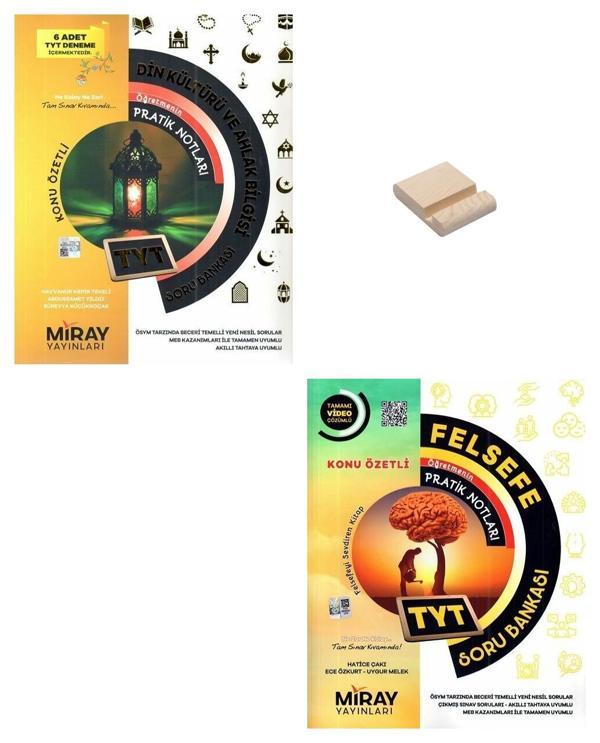 Miray TYT Din Kültürü ve Felsefe Konu Özetli Soru Bankası + Telefon Standı - Miray Yayınları - Image 1