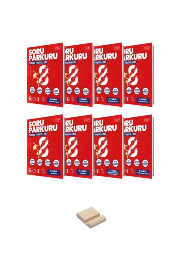 Newton LGS 8. Sınıf Soru Parkuru Türkçe Fasikül Seti + Telefon Standı - Newton Yayınları - Image 1