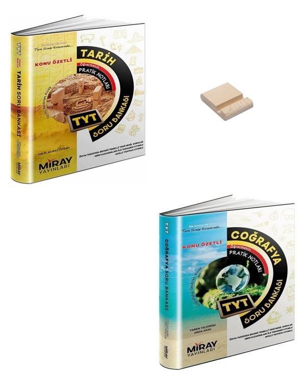 Miray TYT Tarih ve Coğrafya Konu Özetli Soru Bankası + Telefon Standı - Miray Yayınları - Image 1