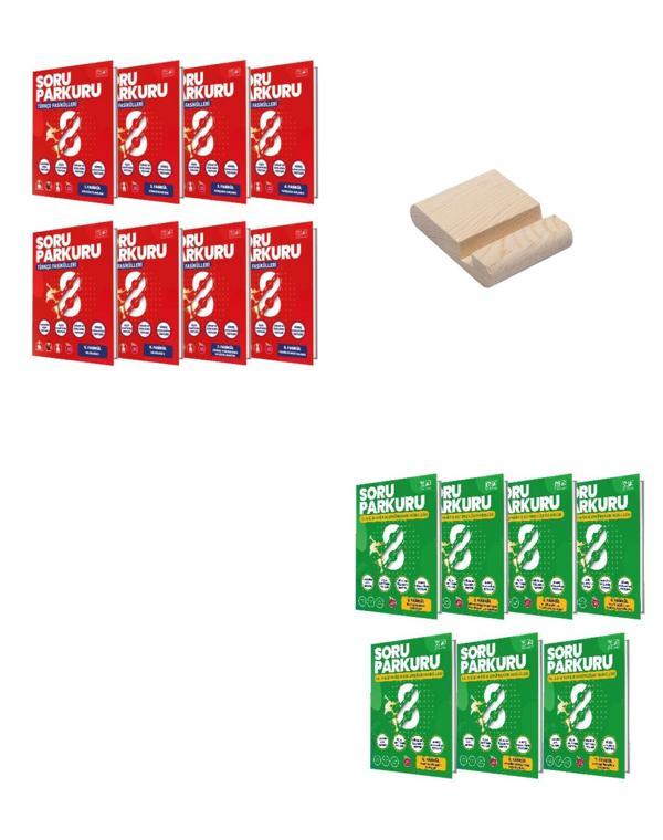 Newton LGS 8. Sınıf  Soru Parkuru Türkçe ve İnkılap Fasikül Seti + Telefon Standı - Newton Yayınları - Image 1