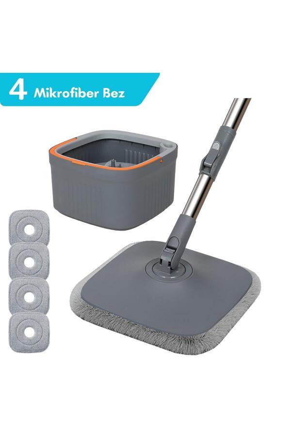 Altron Temiz & Kirli Suyu Ayıran Otomatik Sistem+4 Mikrofiber Bez(360° Dönen Başlık) - Image 1