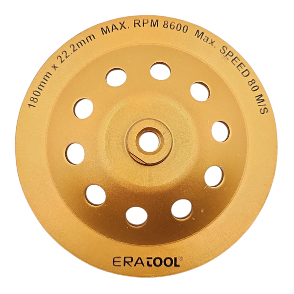 Fixonic Eratool ERA50361 180mm M14 Çift Sıra Elmas Yüzey Temizleme   - Image 1