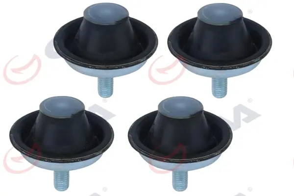 MOTOR TAKOZU DESTEK BURCU PEUGEOT P206 1998-2009 1.1-1.1 İ-1.4 İ-1.4 165-1.6 İ-1.6 165-2.0-1.4 HDI- 1.6 HDI-1.9 D-2.0 HDI 1844 A2 1844 74 1844 86 (4 ADET) - Image 1