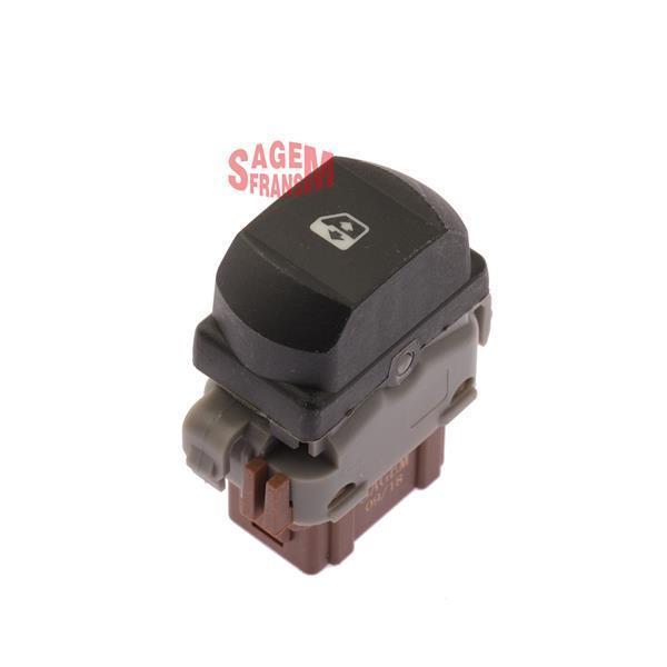 CAM AÇMA DÜĞMESİ MEGANE 2 ÖN SAĞ KAHVE TEKLİ 8200442266 - Image 1