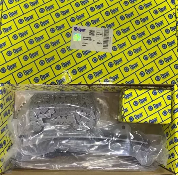 EKSANTRİK ZİNCİR SETİ ALBEA-DOBLO-EGEA-PUNTO-500-ASTRA H CORSA D-ASTRA J 1.3 JTD 1.3 CDTI E5 E6 GERGİ KİTİ DELİKLİ ZİNCİR 71777824 71776647 1616311880 - Image 1