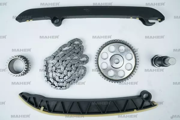 EKSANTRİK ZİNCİR SETİ GOLF6 / JETTA / POLO / A3 / LEON 2011-2014 CBZA-CBZB-CBZC 1.2 TSİ (6 PARÇA) 03F198229B - Image 1