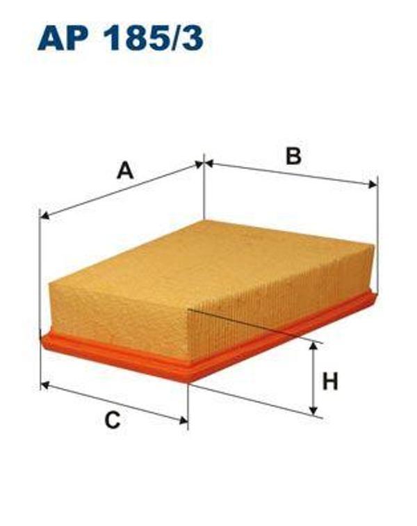 HAVA FİLTRESİ RENAULT SCENIC 2 2004-2009 MEGANE 2 2002 KANGOO 2 2008 1.5DCI 1.6 1.9DCI 2.0 165 165463650R 8200261781 165465647R - Image 1