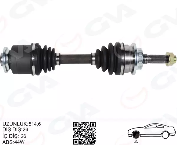 ON AKS KOMPLE SOL FORD RANGER 2.5TD 2002-2007 MAZDA BT50 20020 6 ABS LI 2M353B437AA 1339667 - Image 1
