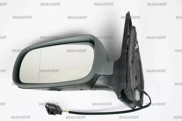 AYNA DIŞ DİKİZ GOLF4 / BORA 1998-2003 ELEKTRİKLİ, BEYAZ CAM SOL 1J1857507D01C - Image 1