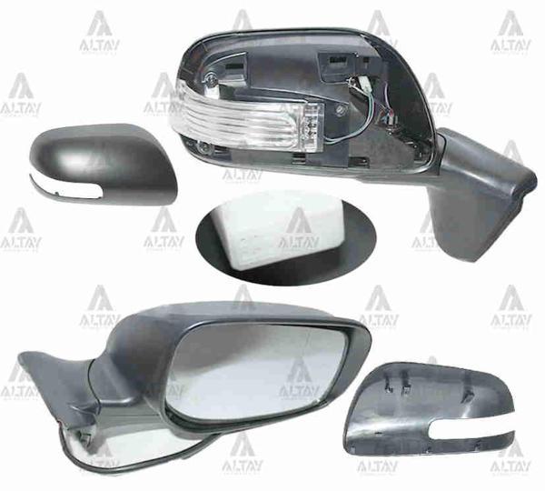 AYNA DIŞ DİKİZ AURIS 2010-2012 ELEKTRİKLİ ISITMALI SİNYALLİ SAĞ 87901 02200 - Image 1