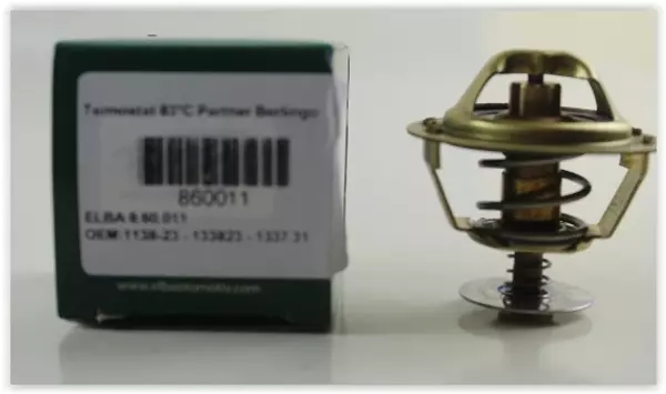 TERMOSTAT 83C PARTNER-BERLINGO-DUCATO-SCUDO-P206-P307-P406 1.9D-2.0HDI 1338 23 9616090180 - Image 1