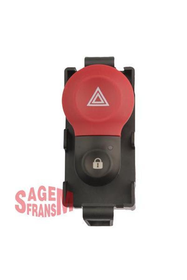 DÖRTLÜ FLAŞÖR ANAHTARI MERKEZİ KİLİT KANGOO 2 252105246R 8200523299 - Image 1